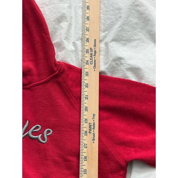 Ohio State Buckeyes Women's Large Red Hoodie Colosseum NCAA - Picture 5 of 6